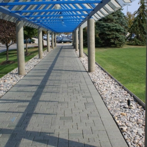 commercial interlock walkway