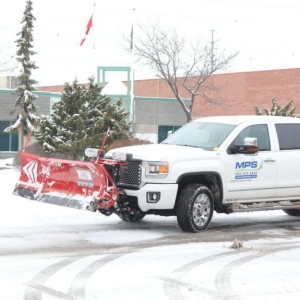 mps commercial snow removal truck
