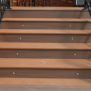 composite deck and stairs